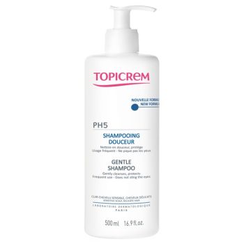 pH5 Sanftes Shampoo Topicrem - Pumpflasche mit 500ml