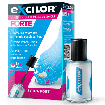Behandlung von Nagelpilz Forte Excilor - Tube mit 30 ml
