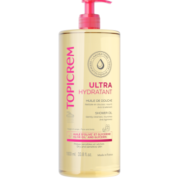 Ultra-feuchtigkeitsspendendes Duschöl Topicrem - Pumpflasche 1 L
