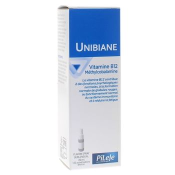 Unibiane Vitamin B12 Pileje - Spray von 20 ml