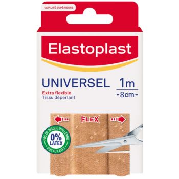 Universelle Elastoplast Schneidband - Box mit einem Band von 1m x 8cm