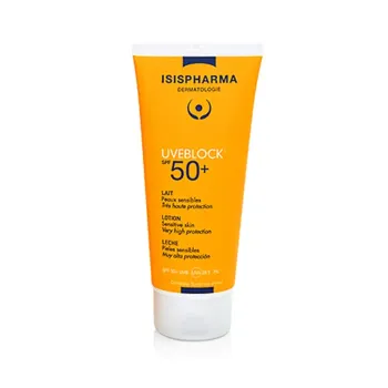 Uveblock SPF50+ Milch sehr hoher Schutz Isispharma - Tube mit 100ml