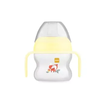 Weiche Tasse 6 Monate und älter gelb MAM - 1 Tasse mit 150 ml