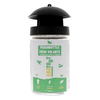 Veganbottle Fliegenfalle für Wespen und Fliegen Abatout - eine Falle