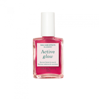 Active Glow Blueberry Pflege-Nagellack Manucurist - Flasche mit 15 ml