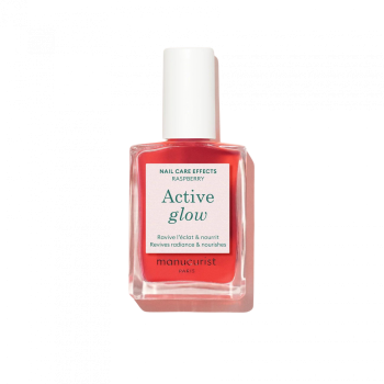 Active Glow Himbeer Pflege Nagellack Manucurist - 15ml Flasche