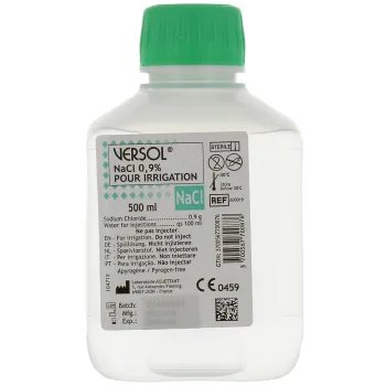 Versol NaCl 0,9% Lösung zur Spülung - Flasche mit 500 ml