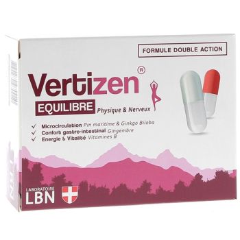 VertiZen Gleichgewicht Labor LBN - Packung mit 60 Kapseln