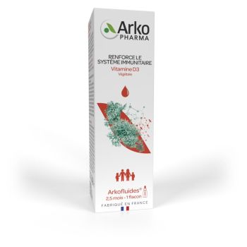 Vitamin D3 pflanzlich Arkopharma - Pipettenflasche 15ml