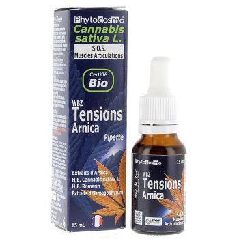 WBZ Spannungen Arnica Bio-Serum Phytocosmo - 15 ml Tropfflasche
