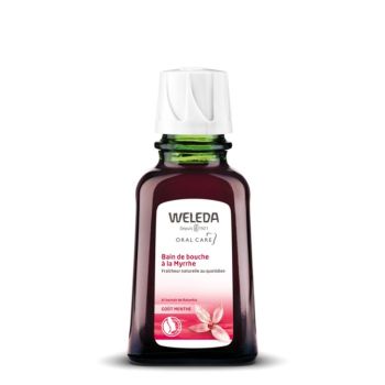 Mundspülung mit Myrrhe Weleda - Flasche mit 50 ml
