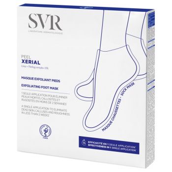 Xerial Peel Fußpeelingmaske SVR - Schachtel mit einer Maske