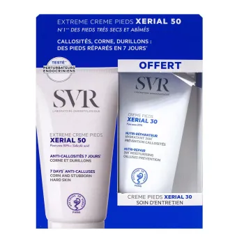 Xérial Füße Fußpflegeprogramm SVR - 2er Set Produkte