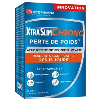 XtraSlim Chrono Gewichtsverlust Forté Pharma - Packung mit 60 Kapseln
