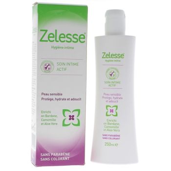 Zelesse aktives Intimpflege - Flasche mit 250 ml