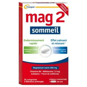 Mag 2 Schlaf Cooper - Packung mit 30 Tabletten