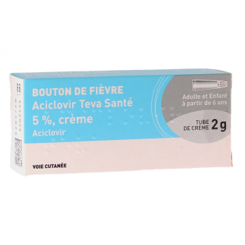 Aciclovir Teva Beratung 5% - Tube mit 2g