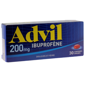 Advil 200mg Filmtabletten - Packung mit 30 Tabletten