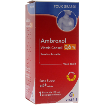 Ambroxol Mylan 0,6% - Flasche mit 150 ml