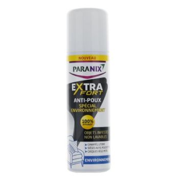 Anti-Läuse Extra stark Spezialumgebung Paranix - Spray von 150 ml