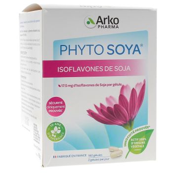 Phyto soya 17,5 mg Arkopharma - Packung mit 180 Kapseln