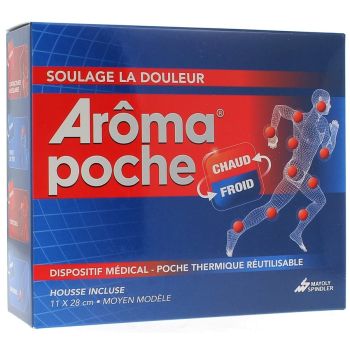 Arôma wiederverwendbare Wärmepackung - 1 Tasche 11x27 + Hülle inklusive