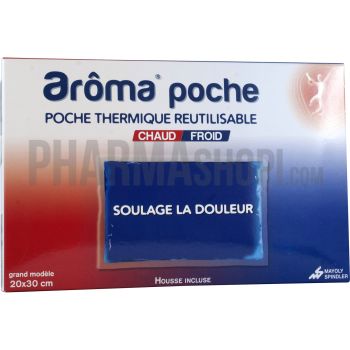 Arôma Tasche wiederverwendbare Wärmepackung - 1 Tasche 21x30 + Hülle enthalten