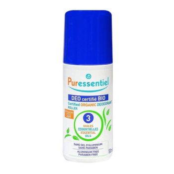 Deodorant mit 3 bio ätherischen Ölen Puressentiel - Roll-on 50 ml