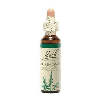 Bachblüte Agrimony Agrimonia eupatoria - Flasche mit 20 ml
