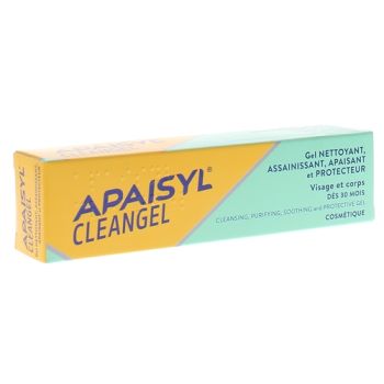 Cleangel Gel reparierende antibakterielle Wirkung Apaisyl - Tube mit 30 ml