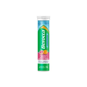 Berocca Hydration natürliche Zitrusaromen - 16 Brausetabletten