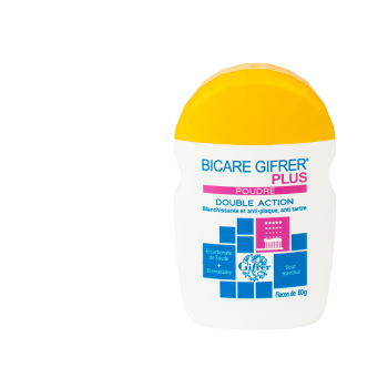 Bicare Gifrer plus Puder Doppelwirkung Gifrer - Flasche mit 60 g