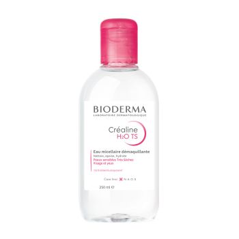 Mizellenwasser Créaline TS H20 Bioderma - Flasche mit 250 ml