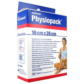 Physiopack wiederverwendbare Wärme-/Kältekompresse 16x26cm BSN Medical - eine Kompresse