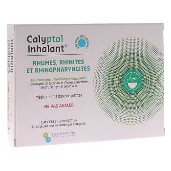 Calyptol Inhalationsemulsion zur Inhalation durch Verneblung - Packung mit 10 Ampullen