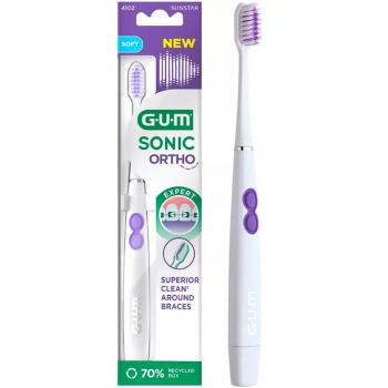 Sonic Ortho Zahnbürste soft Gum - eine Zahnbürste