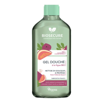 Duschgel mit BIO-Feige Bio Secure - Flasche mit 500ml