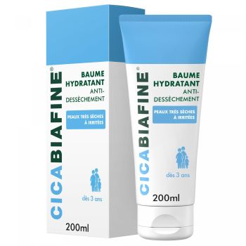 Tägliche feuchtigkeitsspendende Körpercreme Cicabiafine - 200 ml Tube