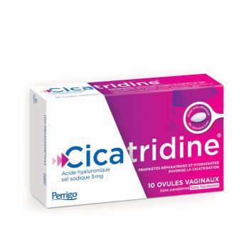 Cicatridine Ovulum Hyaluronsäure Perrigo - Packung mit 10 Ovula