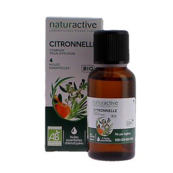 Complex' diffusion Zitronenmelisse bio Naturactive - Flasche mit 30 ml