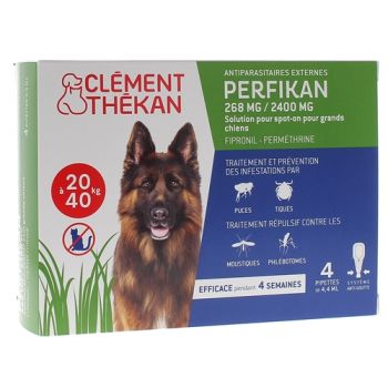 Perfikan 268 mg/2400 mg für große Hunde Clément-Thékan - 4 Pipetten zu 4,40 ml