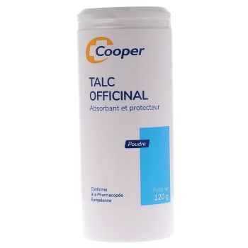 Babysoin Talc officinal Cooper - Flasche mit Puder von 120g