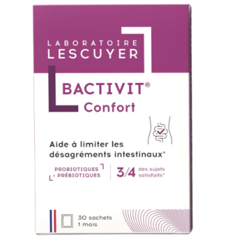 Bactivit Komfort bei intestinalen Beschwerden Lescuyer - Packung mit 15 Beuteln