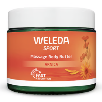 Massage-Bodybutter Weleda Sport - 150 ml Topf