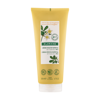 Nährende Duschcreme mit Bio-Cupuacu Frangipani-Blüte Klorane - Tube mit 200 ml