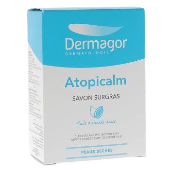 Atopicalm Überfettende Seife für trockene Haut Dermagor - 150 g Stück