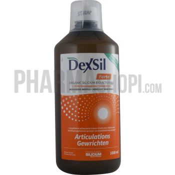 Dexsil forte Silizium Organisch + MSM / Glucosamin - Flasche mit 1000 ml