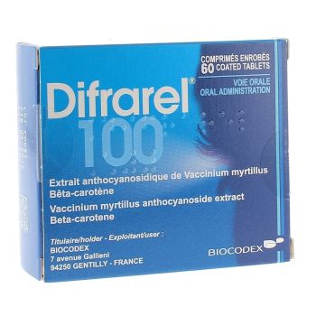 Difrarel 100mg - 60 &uuml;berzogene Tabletten