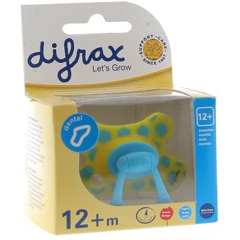 Zahnungsschnuller mit Ring 12+ Monate Difrax - 1 Schnuller