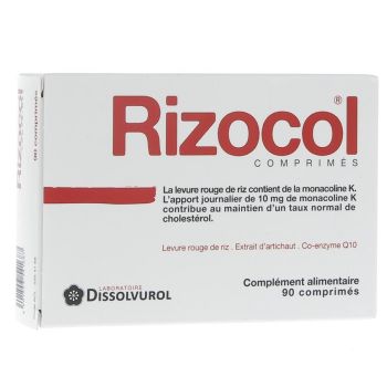 Rizocol Dissolvurol - Packung mit 90 Tabletten